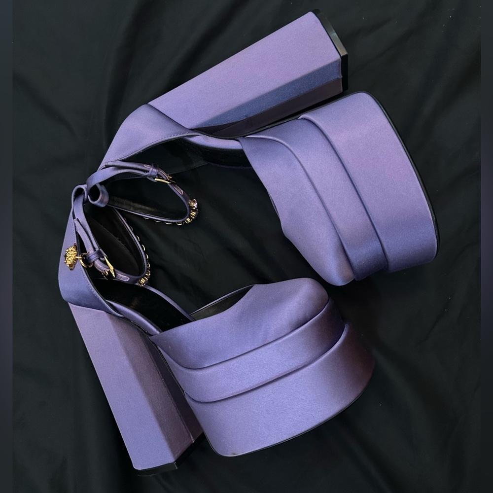 Versace platform shoes